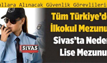 Tüm Türkiye’de ilköğretim Yeterli iken Sivas’ta Neden Lise Mezunu?