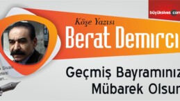 “Geçmiş Bayramınız Mübarek Olsun”