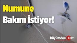 Numune Hastanesinde Bakım Yapılması Gereken Yerler Var!