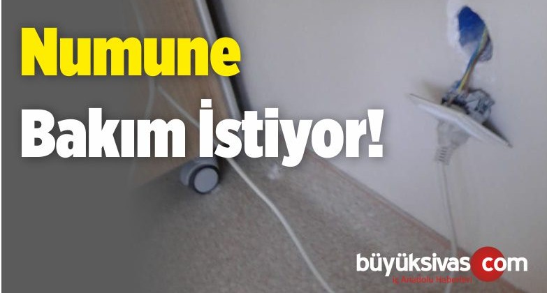 Numune Hastanesinde Bakım Yapılması Gereken Yerler Var!