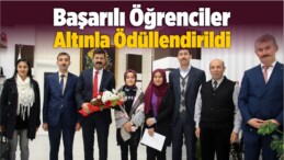 Başarılı Öğrenciler Altınla Ödüllendirildi