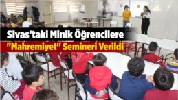 Minik Öğrencilere “Mahremiyet” Semineri Verildi