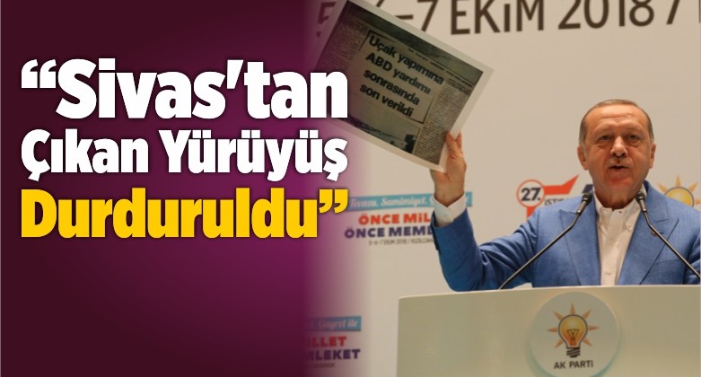 “Sivas’tan Çıkan Yürüyüş Durduruldu”