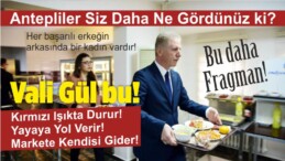 Vali Gül Sadece Sıra Beklemez! Yol Verir! Işıkta Durur! Markete Gider!