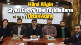 AK Parti Sivas’tan Tam Destek! Teşkilatlar ve Siyasi Erk’in Ortak Adayı!