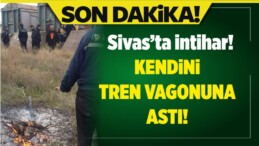 Sivas’ta Tren Garı’nda Vagona Kendisini Asarak intihar Etti