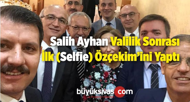 Yeni Sivas Valisi Salih Ayhan ilk Özçekim ‘ini Gerçekleştirdi