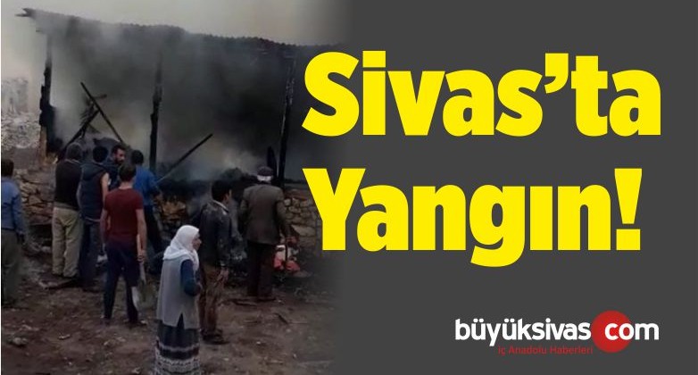 Sivas’ta Çıkan Yangın Mahalleyi Ayağa Kaldırdı! 2 Kişi… WhatsApp 05558981558