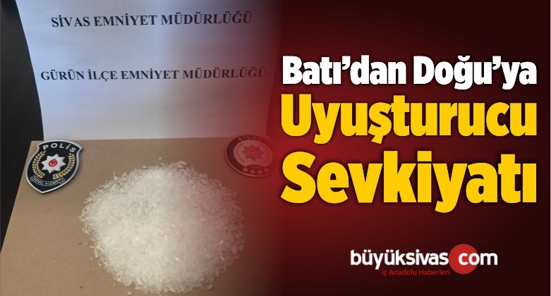 Batı’dan Doğu’ya Uyuşturucu Sevkiyatı