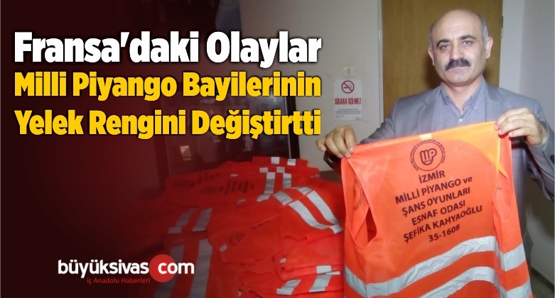 Fransa’daki Olaylar, Milli Piyango Bayilerinin Yelek Rengini Değiştirtti