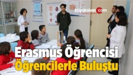 Erasmus Öğrencisi CÜ Vakfı Okulları Öğrencileriyle Buluştu