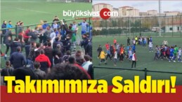 Gaziantep’te Ankas İstiklal- Şarkışla Belediye Spor Maçında Kavga Çıktı