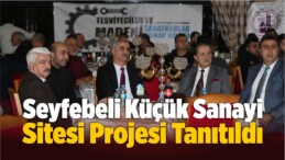 Seyfebeli Küçük Sanayi Sitesi Projesi Tanıtıldı