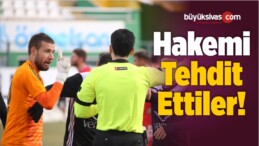 Hakemi Tehdit Ettiler!