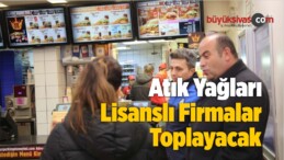 Atık Yağları Lisanslı Firmalar Toplayacak