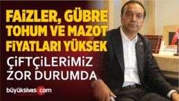 Ahmet Özyürek Çiftçilerin Belinin Büküldüğünü Söyledi