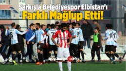 Şarkışla Belediyespor Elbistan Belediyespor’u Farklı Mağlup Etti!