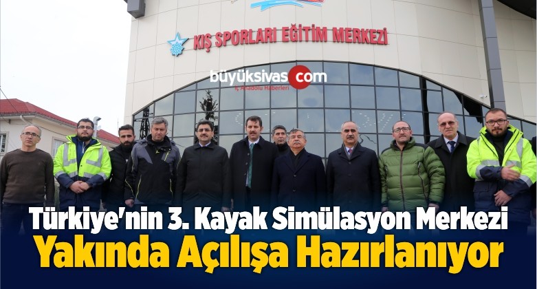 Türkiye’nin 3. Kayak Simülasyon Merkezi Açılışa Hazırlanıyor