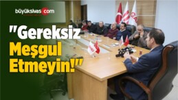 “Gereksiz Meşgul Etmeyin!”