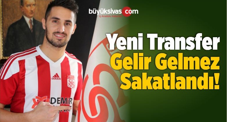 Yeni Transferi Hugo Vieira Antrenmanda Sakatlandı