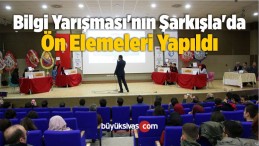 Bilgi Yarışması’nın Şarkışla’da Ön Elemeleri Yapıldı