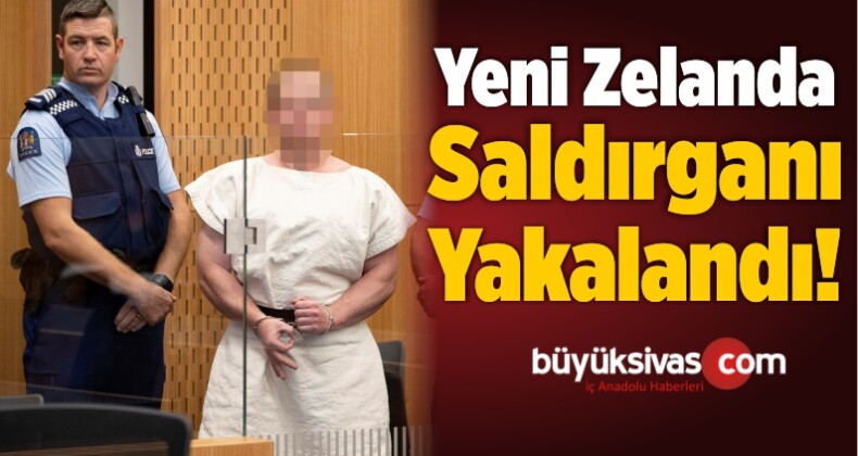 Yeni Zelanda Saldırganı Tarrant Yakalandı!