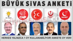 Büyük Sivas Yerel Seçimler Anketi Oy Ver! Her Kullanıcı Yalnızca 1 Oy!