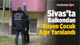 Balkondan Düşen Çocuk Ağır Yaralandı