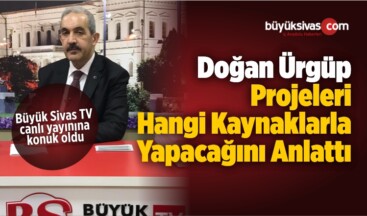 BBP Sivas Belediye Başkanı Adayı Doğan Ürgüp Büyük Sivas TV’de