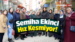 Semiha Ekinci Suşehri’nde Esnafı Ziyaret Etti