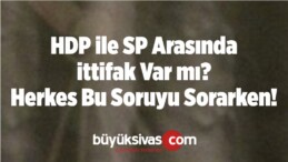 HDP ile SP Arasında ittifak Var mı? Herkes Bu Soruyu Sorarken