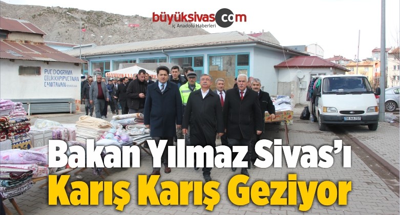 İsmet Yılmaz Zara İlçesinde Bazı İncelemelerde Bulundu