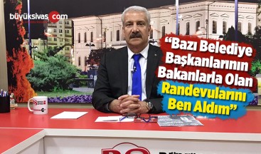 MHP Sivas Belediye Başkanı Adayı Memet Er Projelerini Anlattı