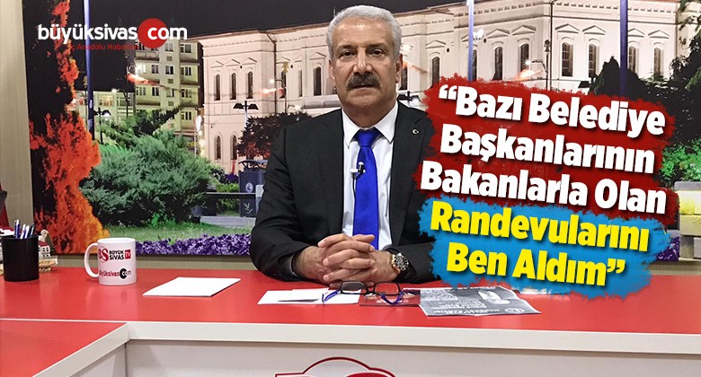 MHP Sivas Belediye Başkanı Adayı Memet Er Projelerini Anlattı