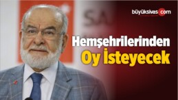 Karamollaoğlu Kent Meydanında Seçmene Hitap Edecek