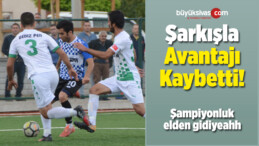 Şarkışla Liderliği Malatya Yeşilyurt Belediyespor’a Kaptırdı