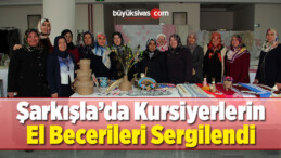 Kursiyerlerin El Becerileri Sergilendi