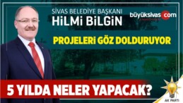Sivas Belediye Başkanı Hilmi Bilgin Projeleri Göz Dolduruyor