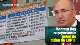 CHP’li Mahmut Tanal Ak Parti’ye Saldırmak İsterken Rezil Oldu