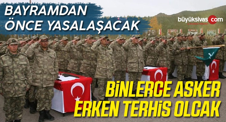 Yeni Yasa Çıkınca Askerler Terhis Olacak