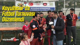 Koyulhisar İlçesinde Futbol Turnuvası Düzenlendi