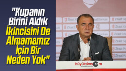 “Kupanın Birini Aldık İkincisini De Almamamız İçin Bir Neden Yok”