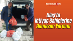 Ulaş’ta İhtiyaç Sahiplerine Ramazan Yardımı