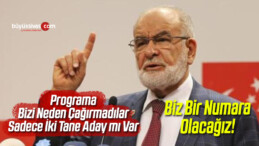 Temel Karamollaoğlu Neden Biz Yoktuk Diye Sordu! Bir Numara Olacağız!