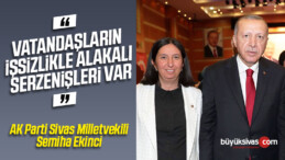 Ekinci: “İşsizlikle İlgili Serzenişler Var”