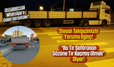 “Yaya Geçidine Parkeden Araç Şoförünün Gözüne Tır Kaçmış Olmalı”