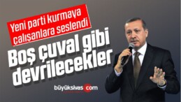 Erdoğan’dan AK Parti’den Ayrılanlara Sert Eleştiri