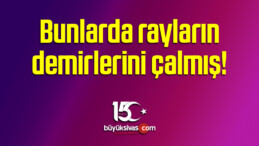 Tren Rayı Parçalarını Çalan 2 Kişi Yakalandı