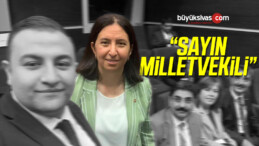 “Sayın Milletvekili”