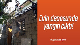 Evin Deposunda Çıkan Yangın Söndürüldü